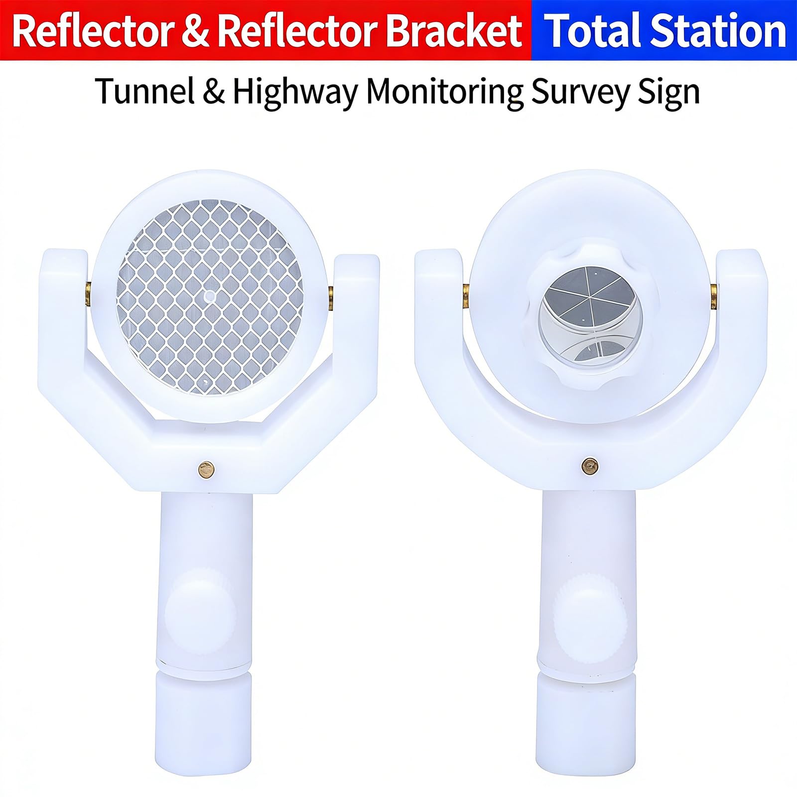Reflektierende Ziele der Precisions Totalstation für genaue Vermessung und Kartierung unter verschiedenen Bedingungen Neigbarer Reflektor Hochpräziser Messreflektor