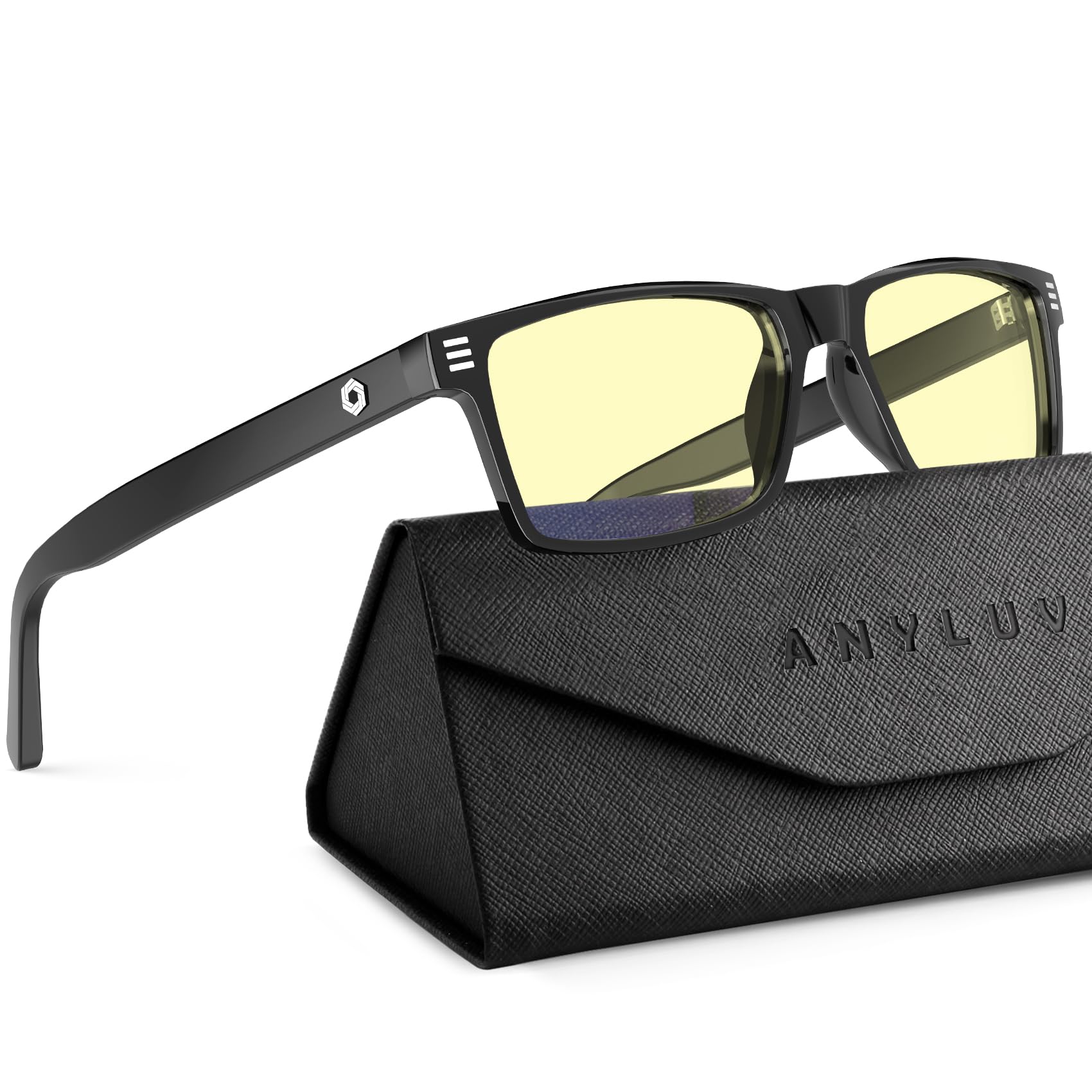 ANYLUV Blue Light Glasses for Women/Men Anti Eyestrain Mens Blue Light Blocking Glasses, Computer Blue-Light Gaming Glasses