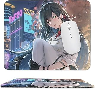 スポンサー広告 - マウスパッド タワーオブファンタジー 幻塔 リンヤ 黒パンツ【ラバーマット デスクアクセサリー 耐久性】 滑り止め 擦り傷防止 防水 多機能 装飾 軽量 おしゃれ アニメ柄 ゲーミングマウスパッド 25x30cm