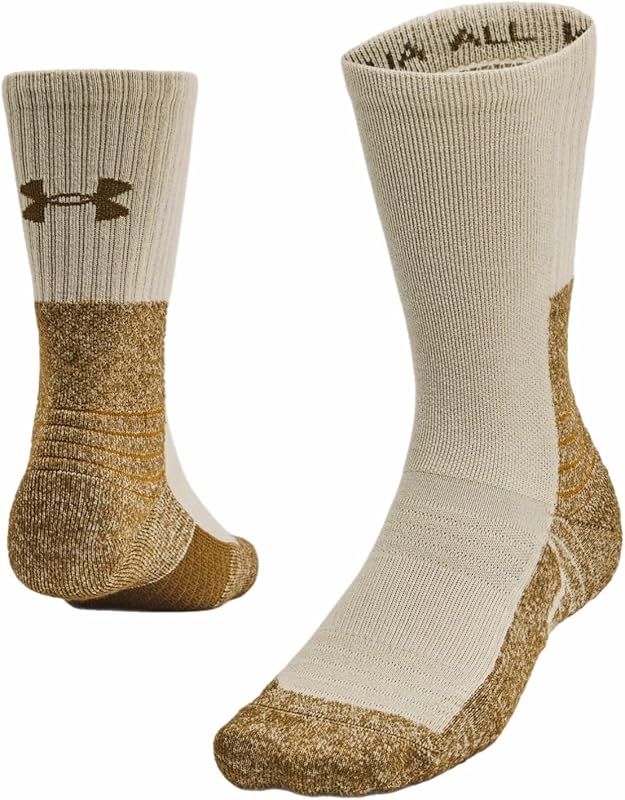 Under Armour 1387066-289-MD UA All Weather Wool Boot Khaki Base MD