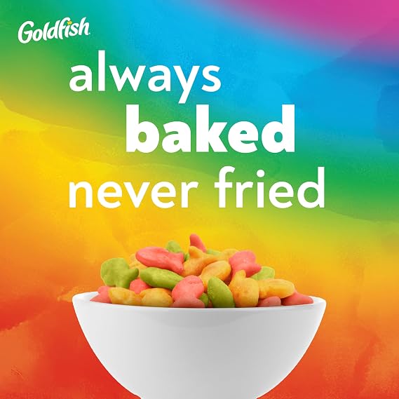 Pepperidge Farm Goldfish, Colors, 6.6-Ounce Package by Pepperidge Farm