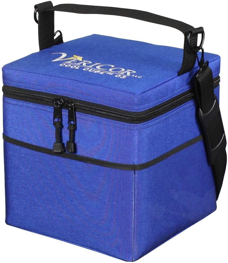 VeriCor Cool Cube 03 at Controlled Room Temps (RT-03) for Biospecimens, Platelets & FFPE, 15° to 25°C Room Temperature Transport & Storage Cooler
