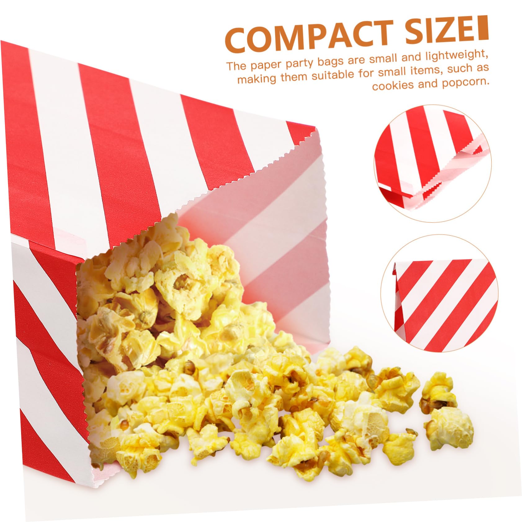 TOGEVAL 80 Stück Teiliges Bunte Papiertüten Kleine Geschenktüten Flacher Stabile Papiertragetaschen für Party Snacks Süßigkeiten Kekse Verpackung