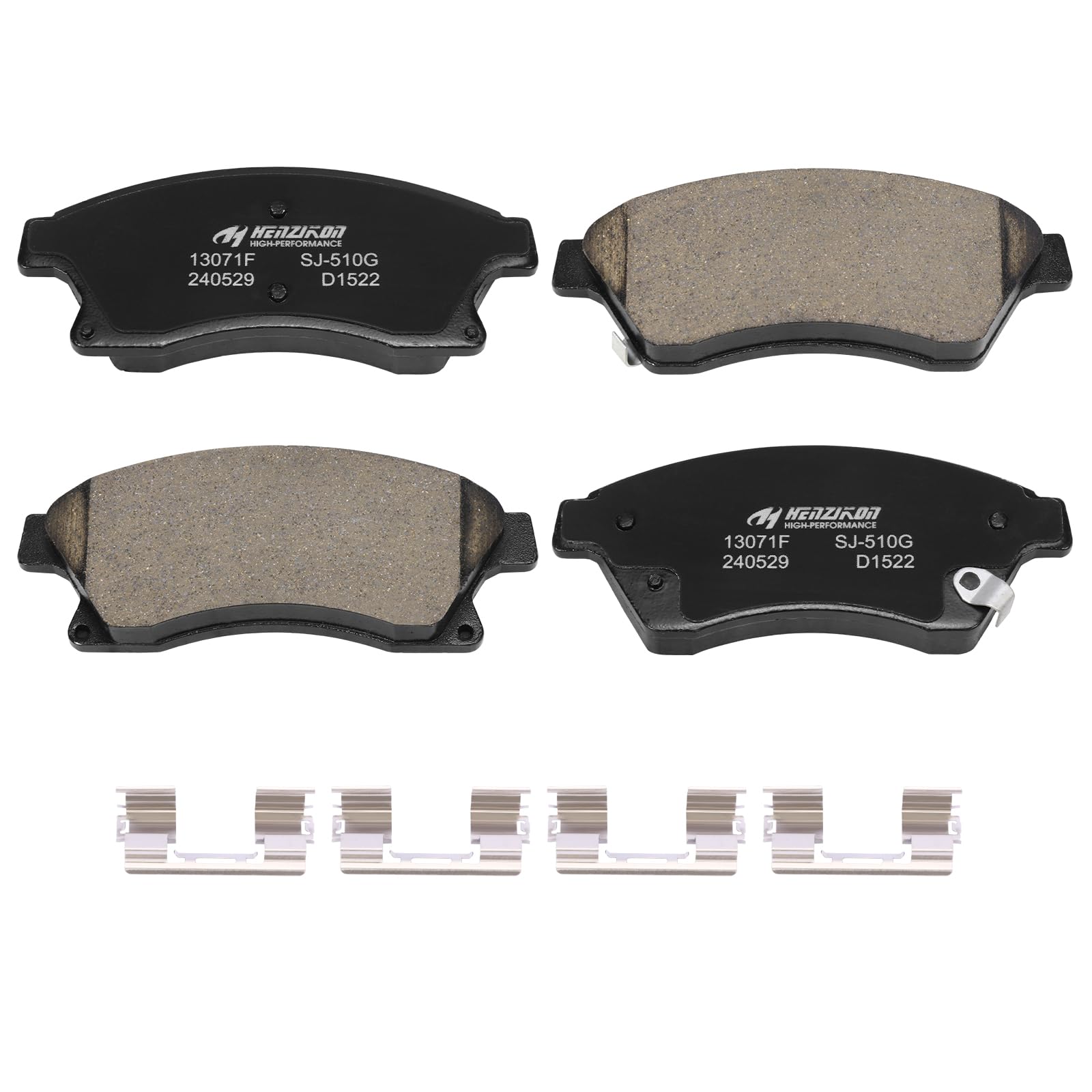 Ceramic Front Brake Pads Set Compatible with Chevrolet Cruze/Trax/Sonic/Orlando/Cruze/Volt,Buick Encore/Verano and Cadillac ATS,Automotive Replacement Brake Pads Front,Reliable Braking Power,No Noise