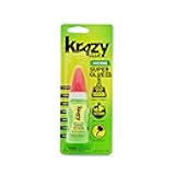 Krazy Glue Max Bond Gel EZ Squeeze, 4 g, Extra-Strong Superglue for Plastic, Ceramic, Wood, Rubber, Metal, Leather & More, Impact-Resistant, No-Run, Fast-Setting Adhesive, Holds Over 1000 Lbs*