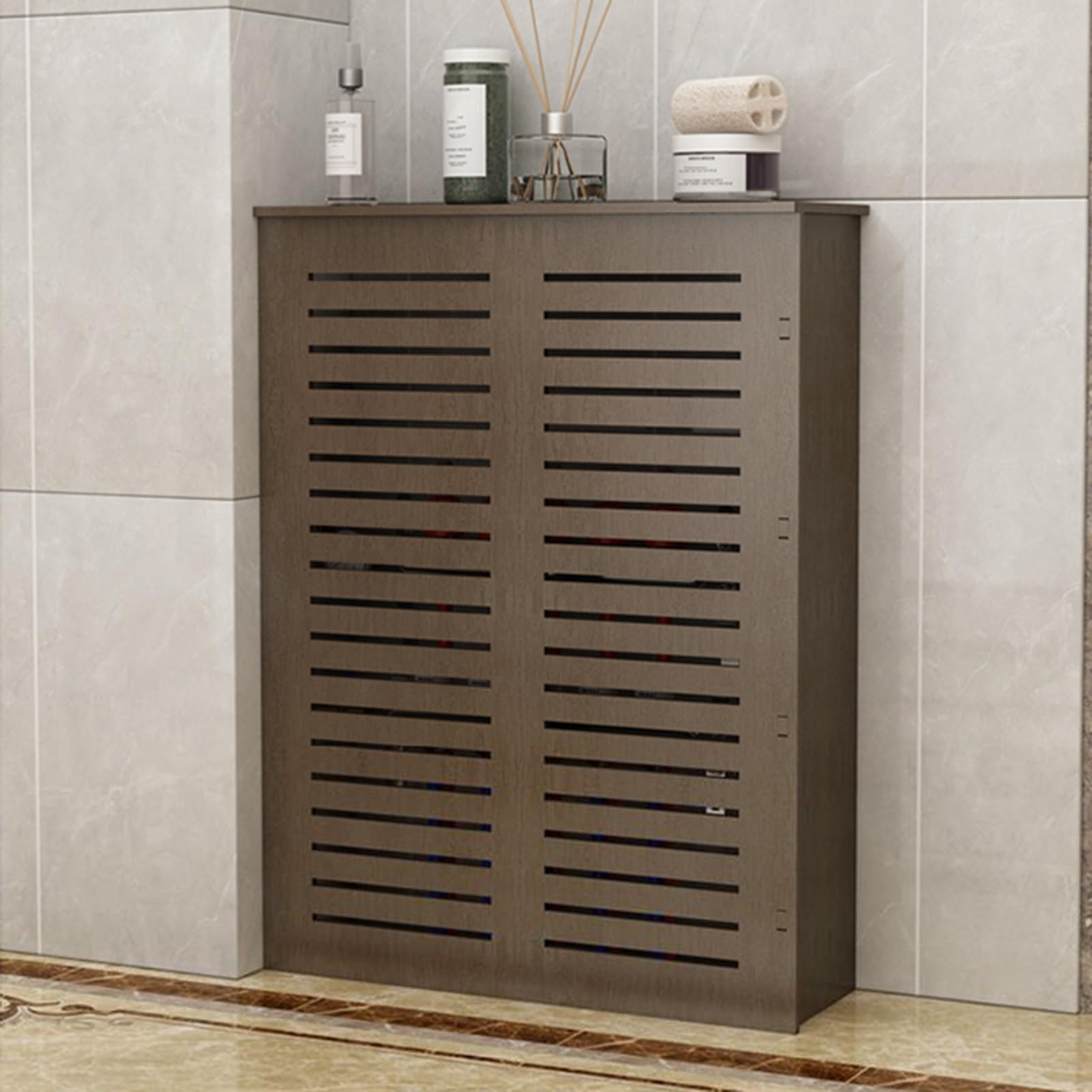 Gabinete decorativo pasillo y cubiertas de radiador para el hogar modernas