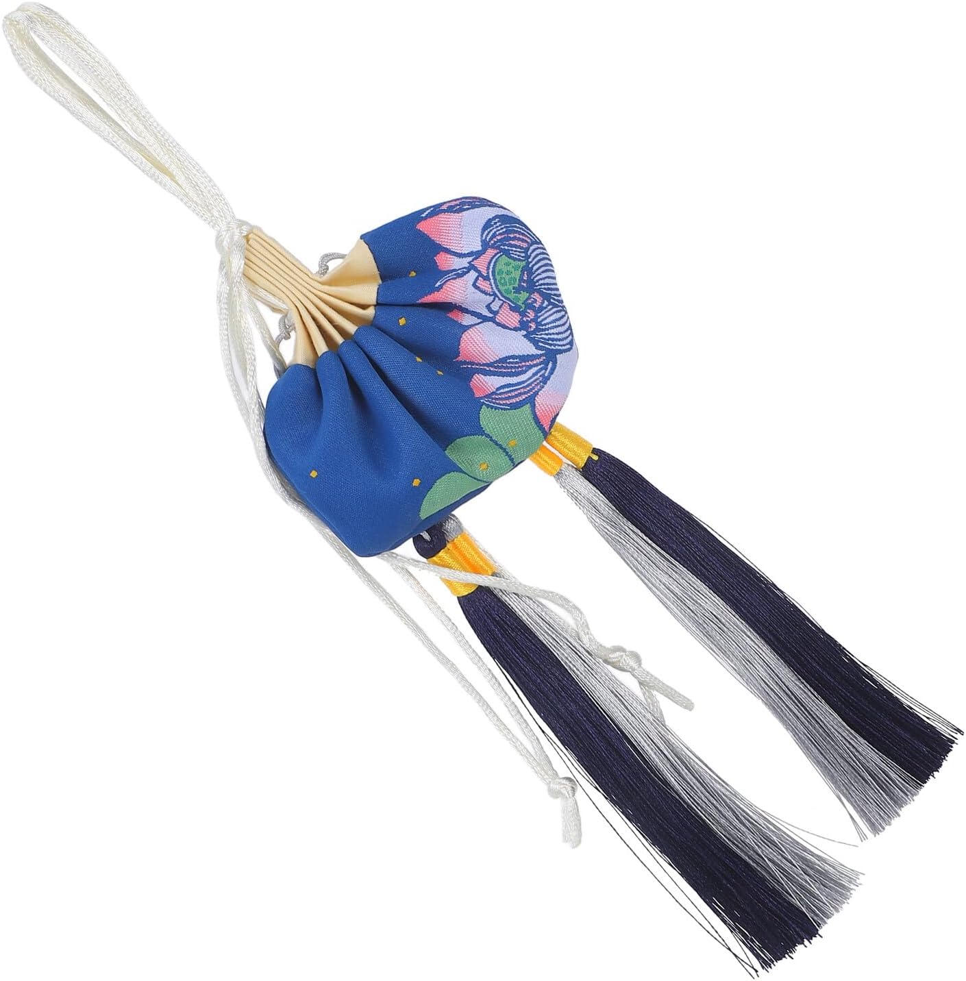 ERINGOGO Chinese Sachet Bag Dried Lavender, Small Decorative Empty Sachet Pendant, Refillable Perfume Hanging for Car and Home Fragrance Set