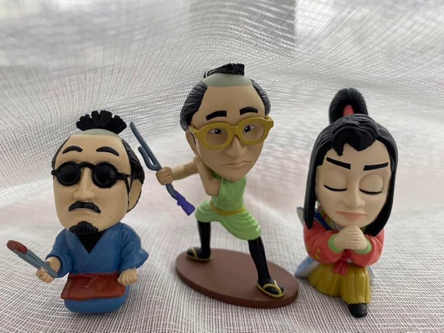 Amazon.co.jp: THE ALFEE Figurine Set of 3 : Hobbies