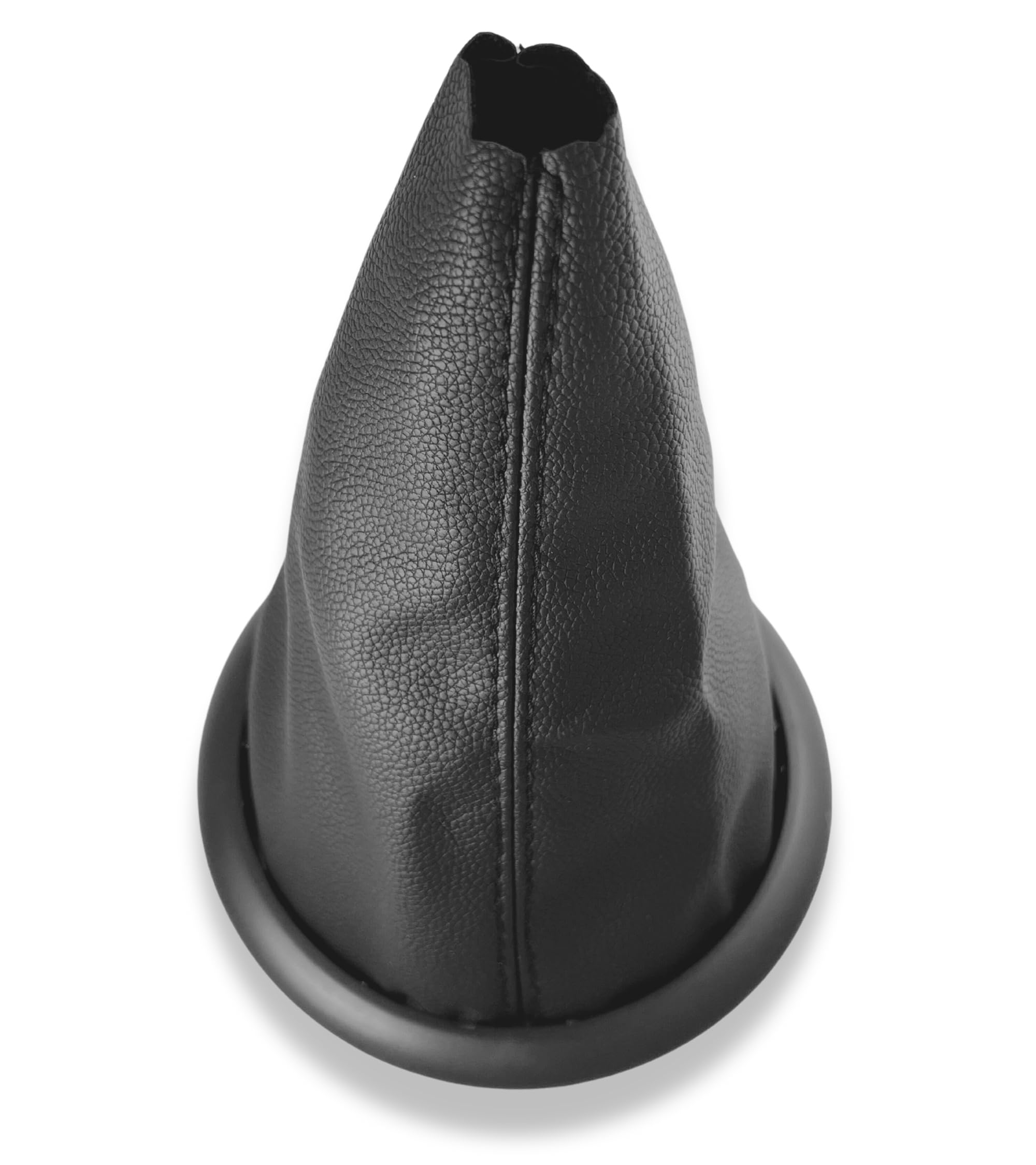 1neiSmartech Housse de levier de vitesse, roue, cadre extérieur noir Compatible avec Citroën C3 2003-2009, OEM 2403CV, 1606400280, 7589T8, 7589V0