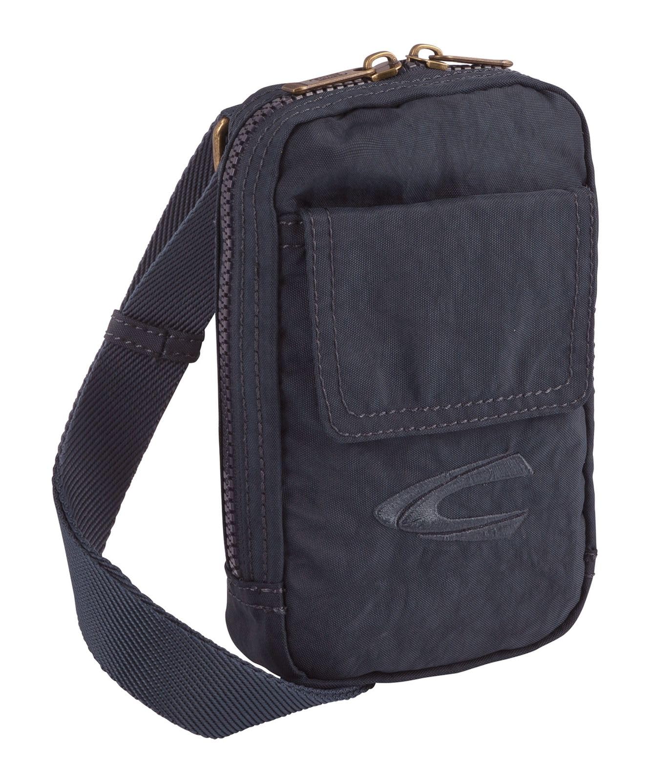 camel active Journey, Men’s, Herren, Journey, Umhängetasche, Schultertasche, XS, Dunkelblau, B00 612 58, Dunkelblau, XS -
