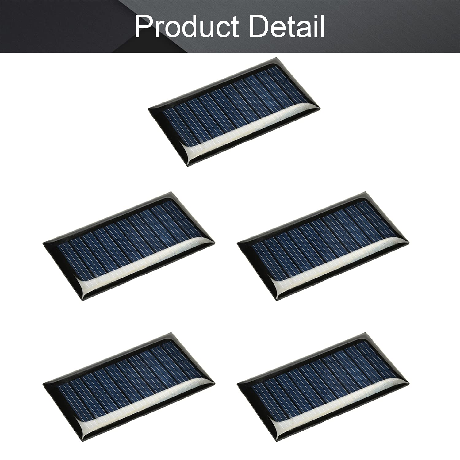 Amazon | Fielect ミニソーラーパネル ミニソーラー多結晶