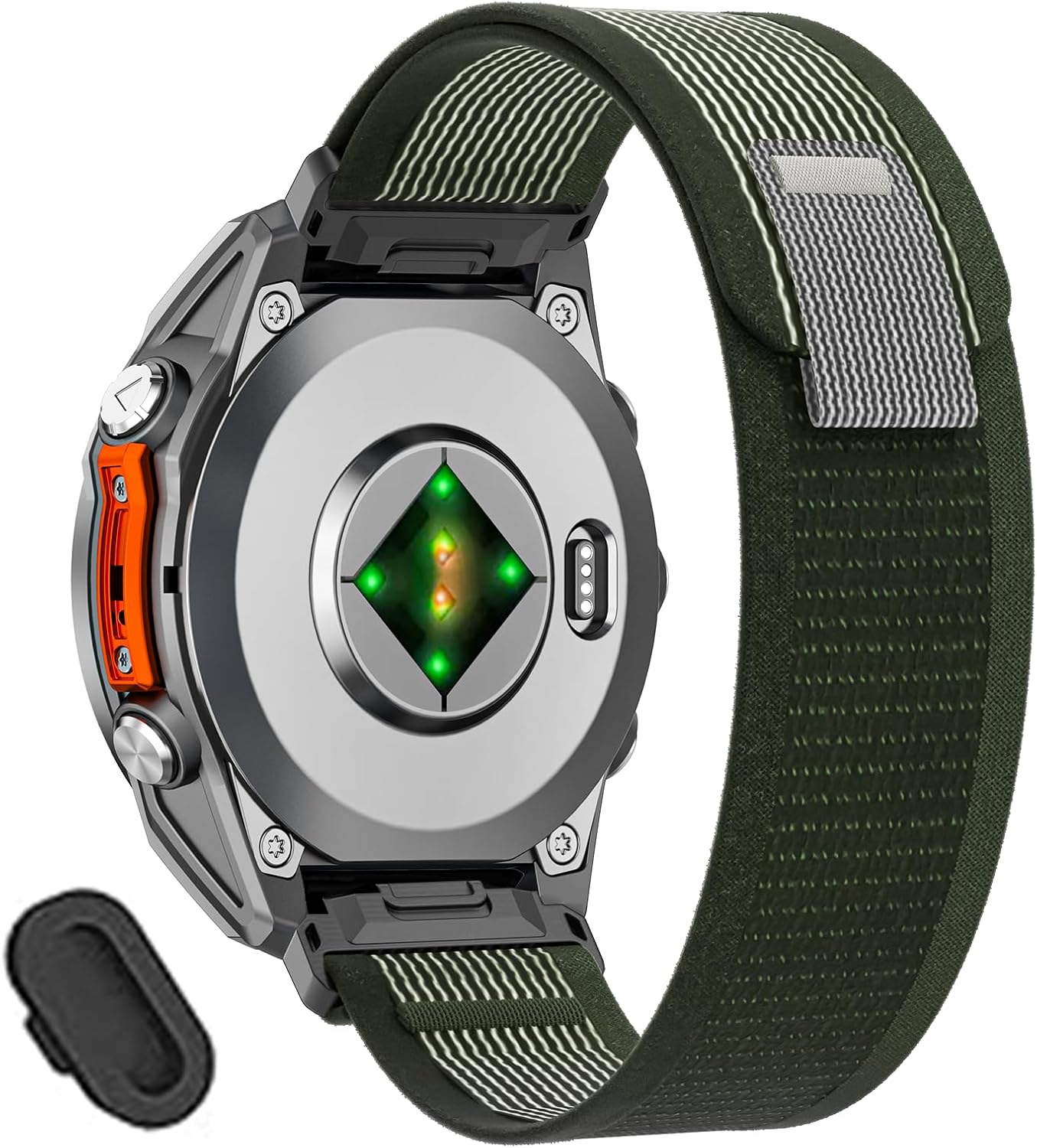 20mm Nylon Watch Band Compatible with Garmin Fenix 8 AMOLED 43mm/Fenix 7S Pro/7S/6S Pro/6S/5S plus/5S,Sport Watch Straps For Garmin Descent Mk3-43mm/Mk3i-43mm/Mk2s/Approach S70 42mm