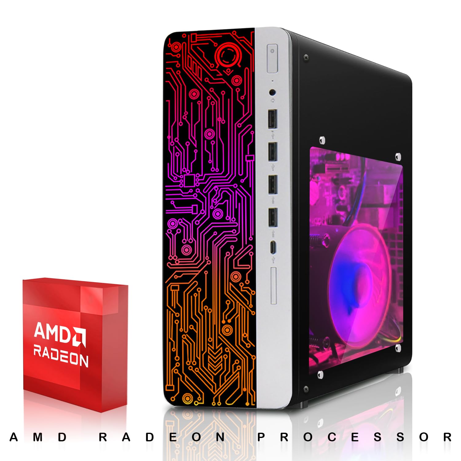 Amazon.com: HP Gaming PC Desktop Computer – AMD Pro A10-9700,GT