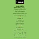 TE-A-ME Green Teabags Raspberry and Mint Flavour | Green Tea Bags 25 pcs gallery image