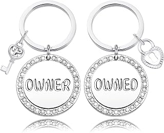 Couple Matching Keychain Set Owner and Owned Keychain Valentine's Day Gifts Couple Gift Christmas Birthday Gifts for Couple