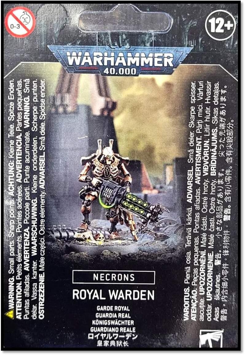 WARHAMMER 40K - NECRONS - Royal Warden