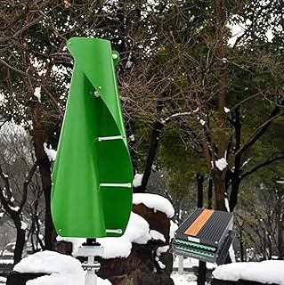 1000W Vertikale Spiral-Windkraftanlage mit magnetischer Levitation, 12V/24V/48V, Für Off-Grid-Systeme mit MPPT-Laderegler (24, Volt)
