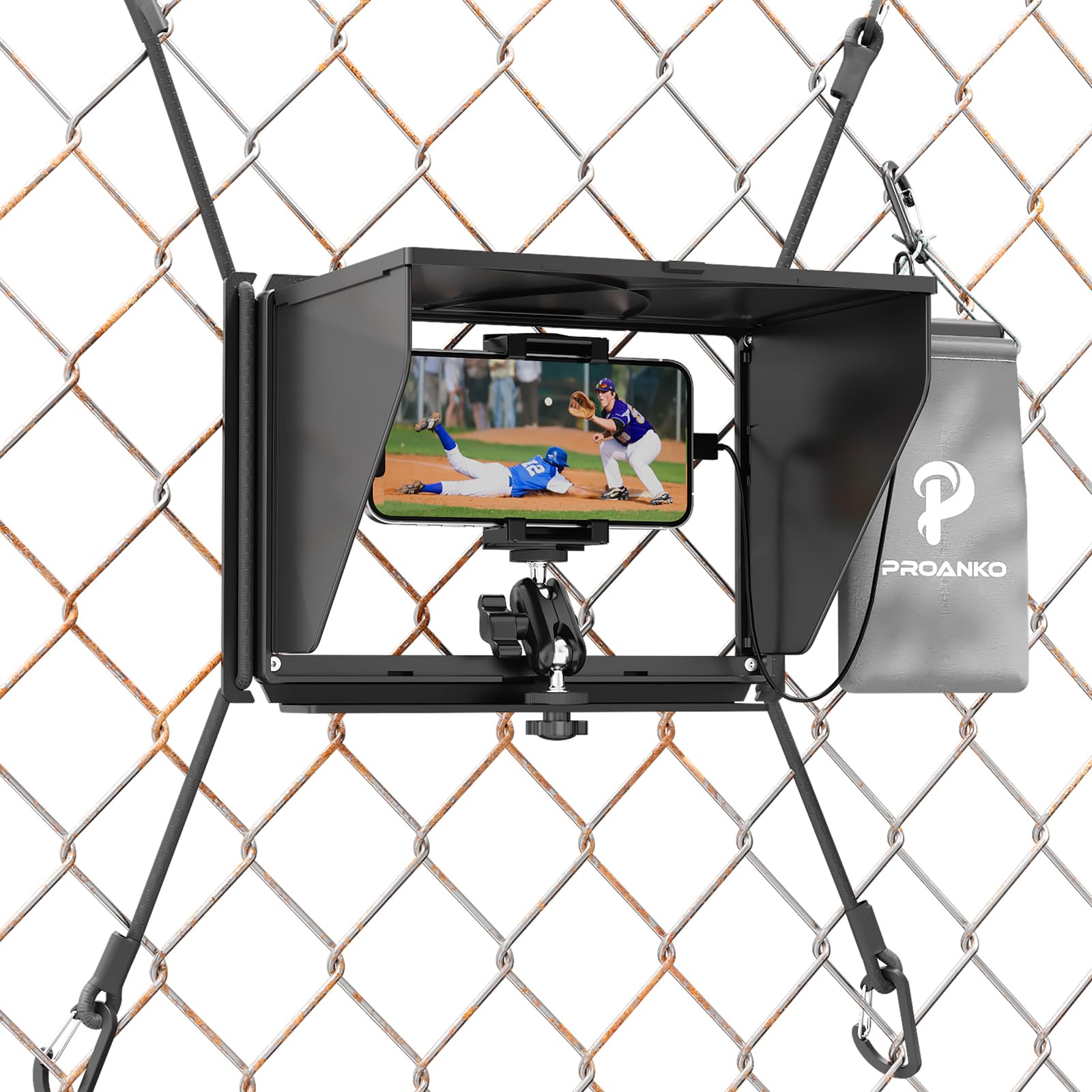 Kit de montaje para cambiar el juego, soporte de valla para teléfono celular con pantalla