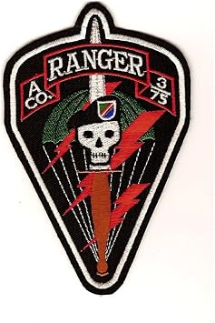 A Company 3/75 Ranger Collectible Novelty Patch