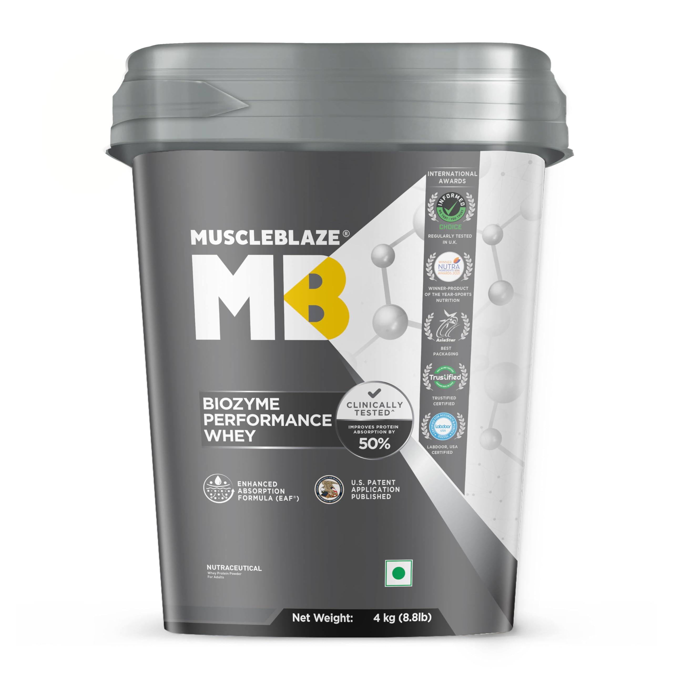 MuscleBlaze Biozyme Performance Whey Protein, 1kg Refill Pack — Amazon image 30