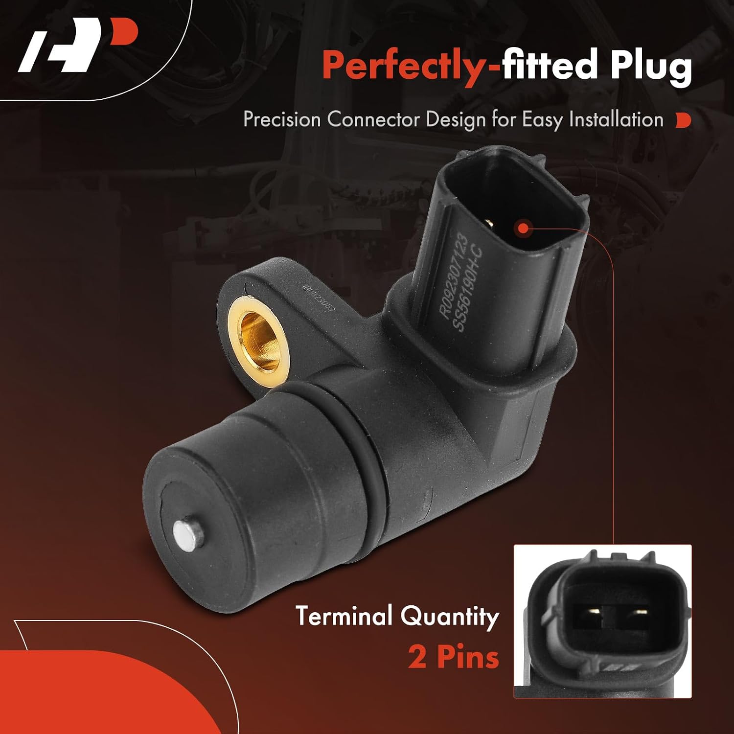 A-Premium Automatic Transmission Speed Sensor Compatible with Honda Civic 2005 1.7L, Accord 1998-2002 2.3L, Odyssey 1998 2.3L