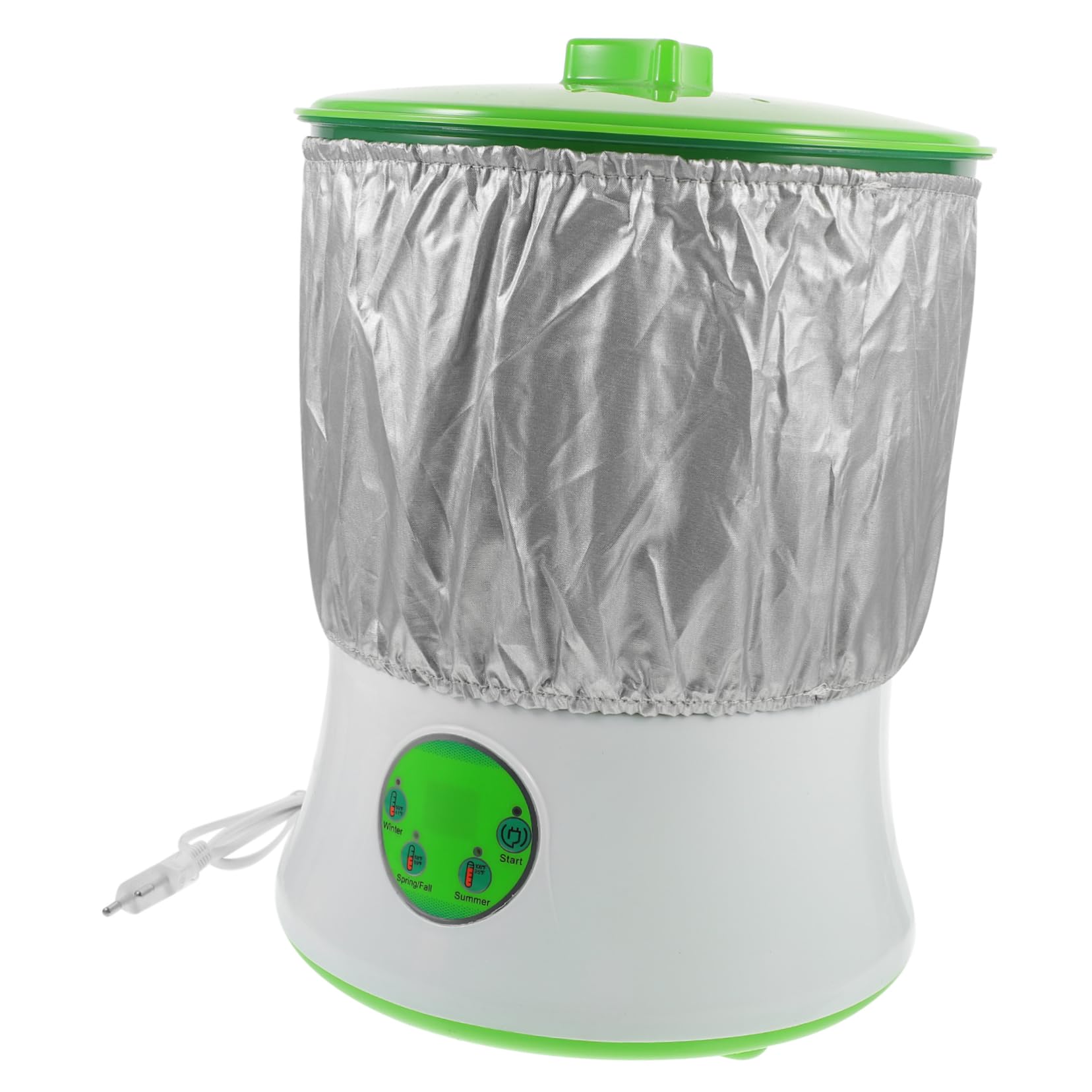 BESPORTBLE Machine à Germer Haricots Électrique à Double Niveau Contrôle par Micro-Ordinateur pour Germination Domestique