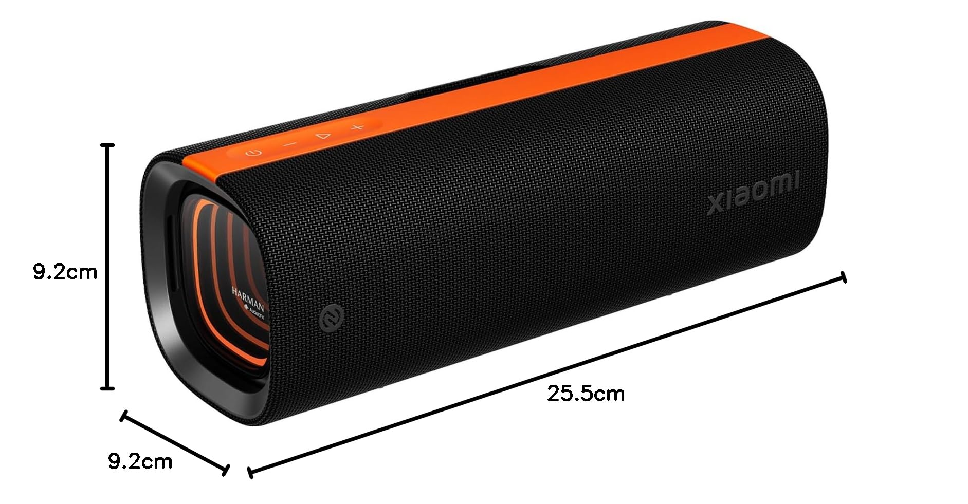 XIAOMI Sound Party - 50W Leistung, Wasser-und Staubresistent nach IP67, Harman AudioEFX, TWS Modus für Stereoklang, 26 Stunden Akkulaufzeit, 3D-Lichteffekte, Notfall-Powerbankmodus