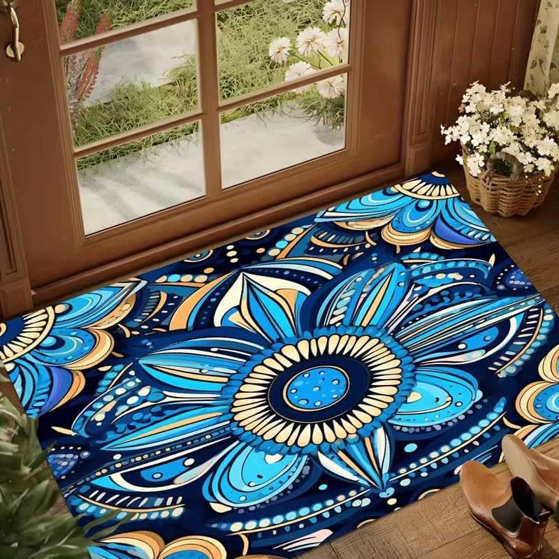 Tapis de salon et chambre 50x80 cm à motifs luxueux