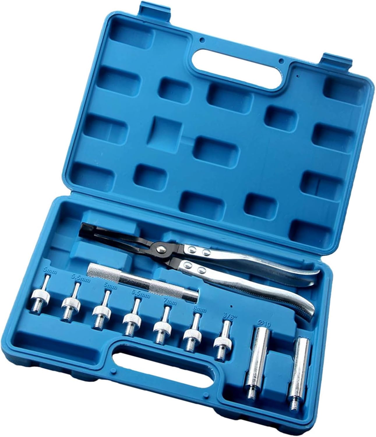 Pack of 11 Precise Seal Removal and Installation Tool Set Feature Spring Loaded Design for Efficient Automotive Repair Mechanics Car Seal Tool