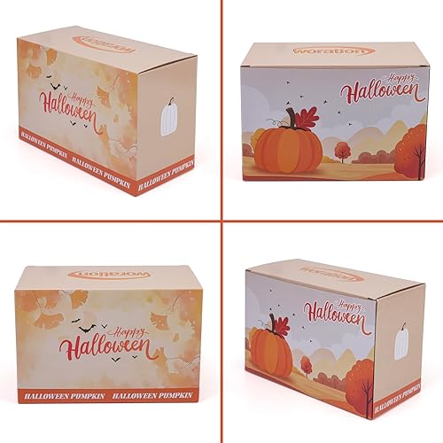 Miniatura 7 de Woration Juego de calabazas falsas de alta calidad, decoración de calabaza blanca leche artificial para cosecha de otoño, Halloween, Acción de