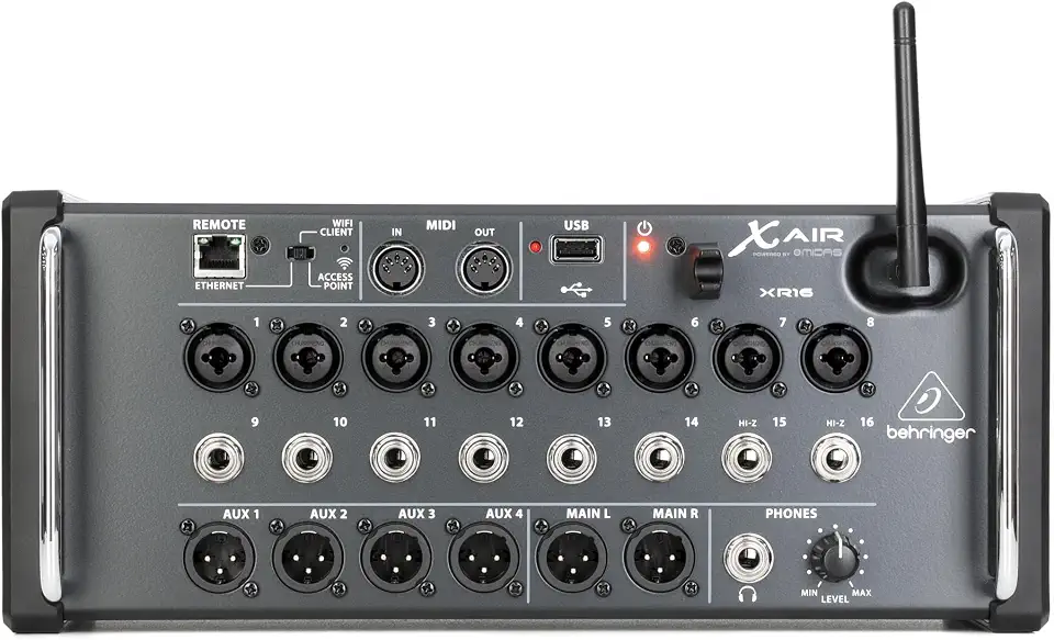 Behringer XR16 Mesa de Som Digital com 16 canais