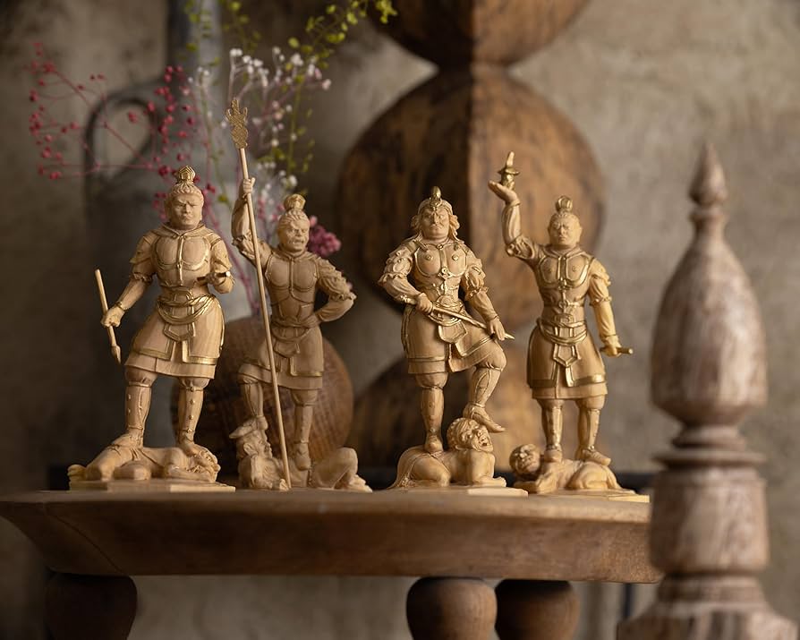 タケヤ師可動仏像・持国天、増長天、広目天、多聞天四天王像フィギュア 4体セット その他 ＞ リボルテックタケヤ 仏像フィギュアシリーズ 多聞天