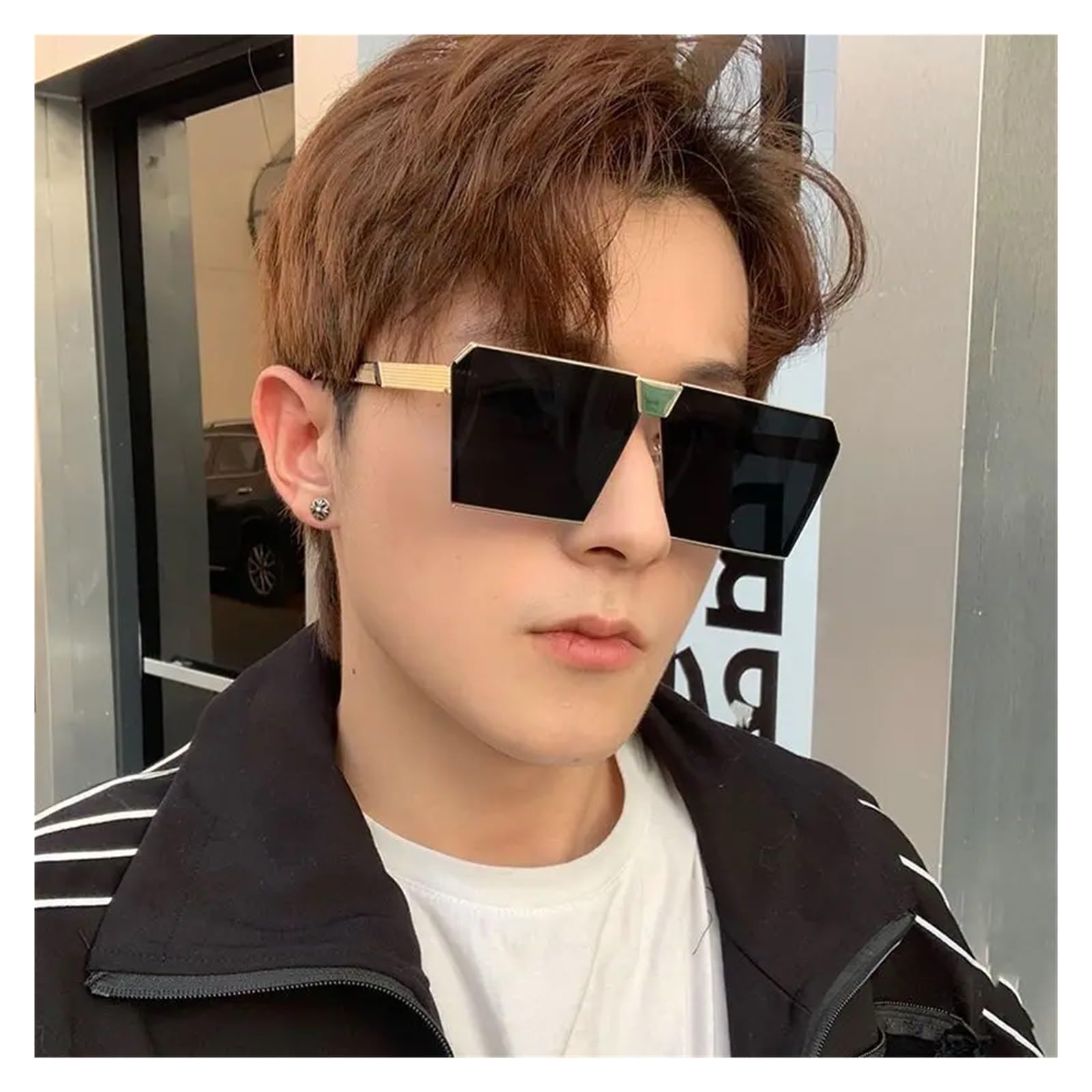 Sunglasses Men's Box Driving Resistant