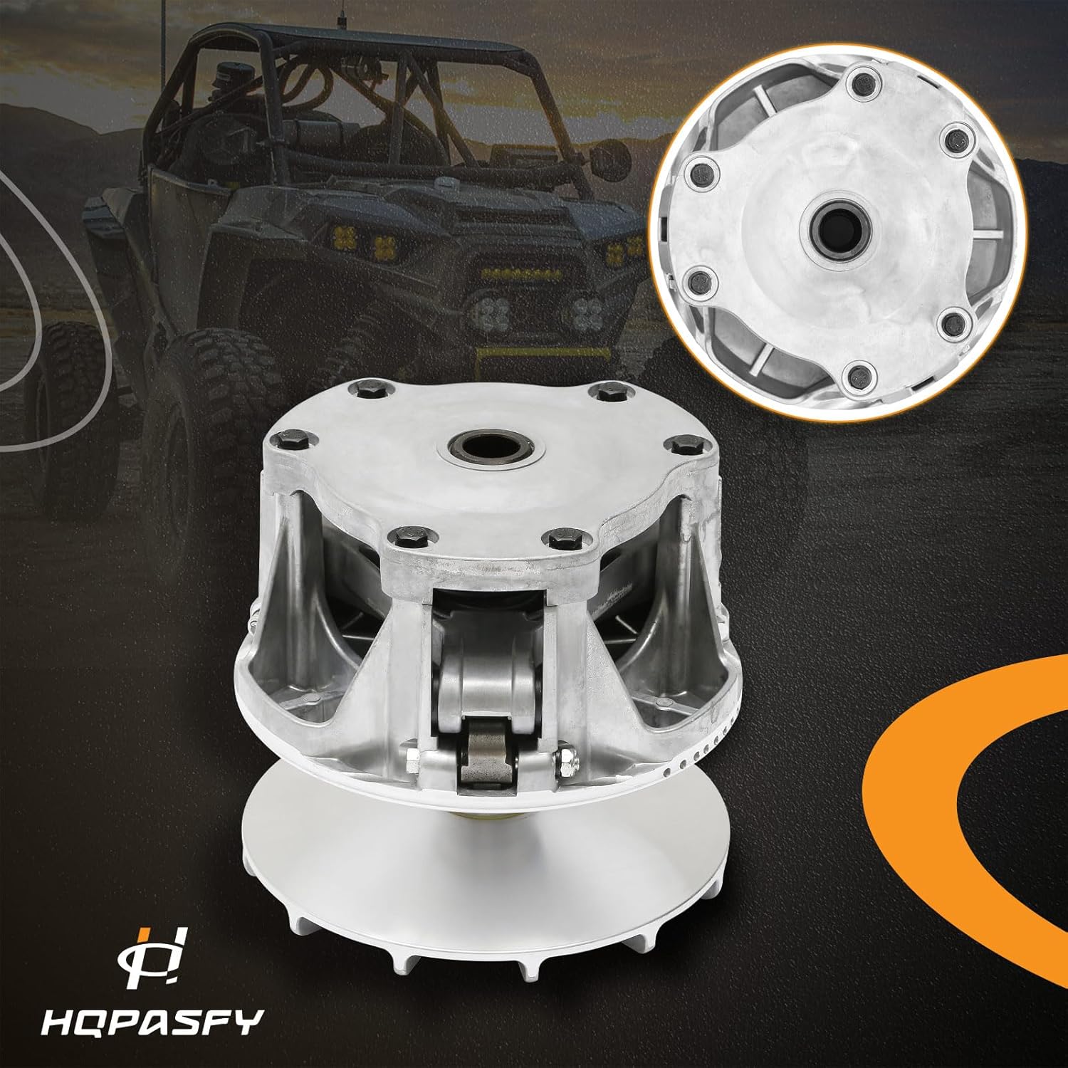 Primary Clutch Kit, Compatible with Polaris 2014-2020 RZR 1000 XP, 2016-2019 RZR 1000 S, 2016-2020 General 1000, Clutch Replaces 1323068, 1323241