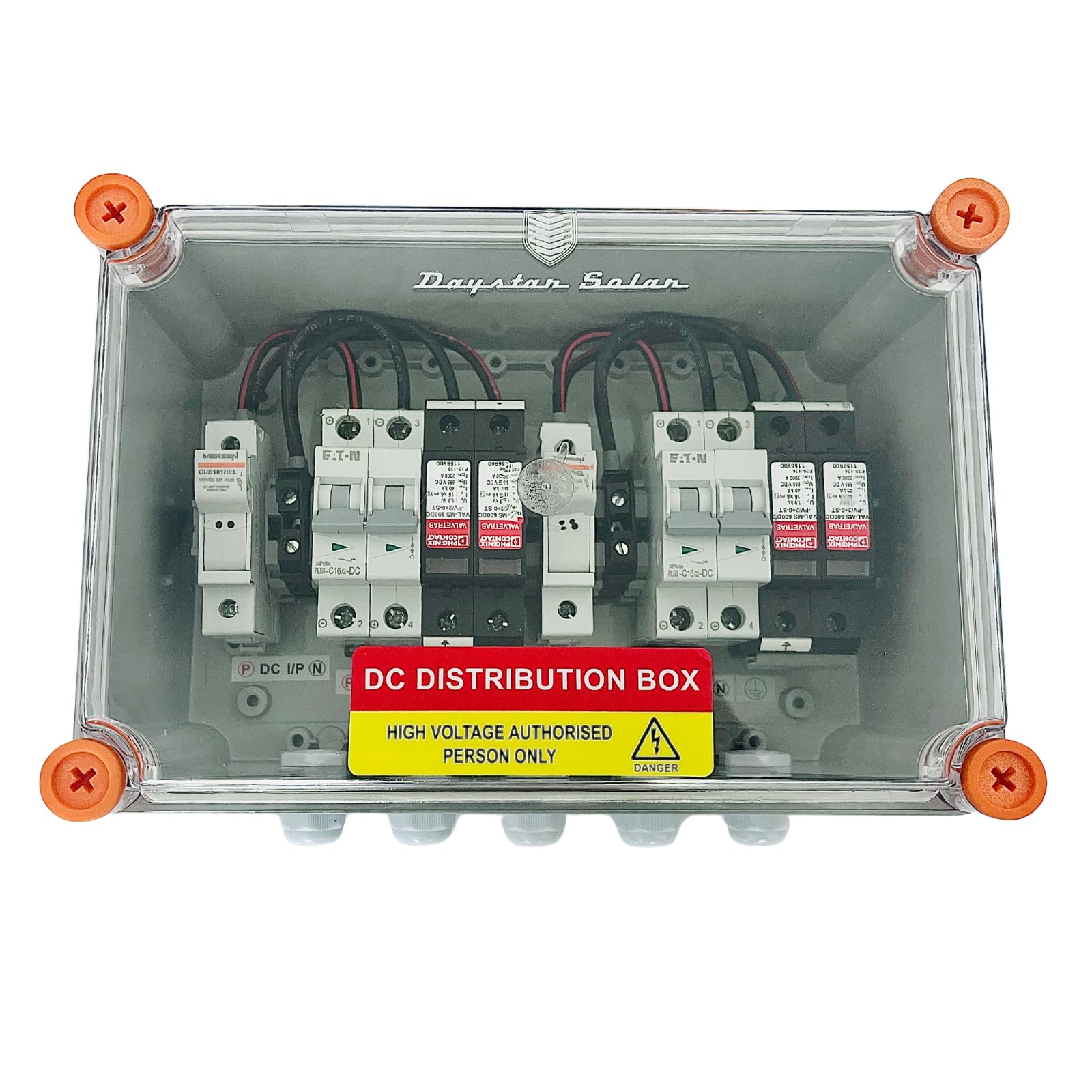 Daystar Solar -DC Distribution Box 2 IN 2 OUT (5Kw-8Kw)