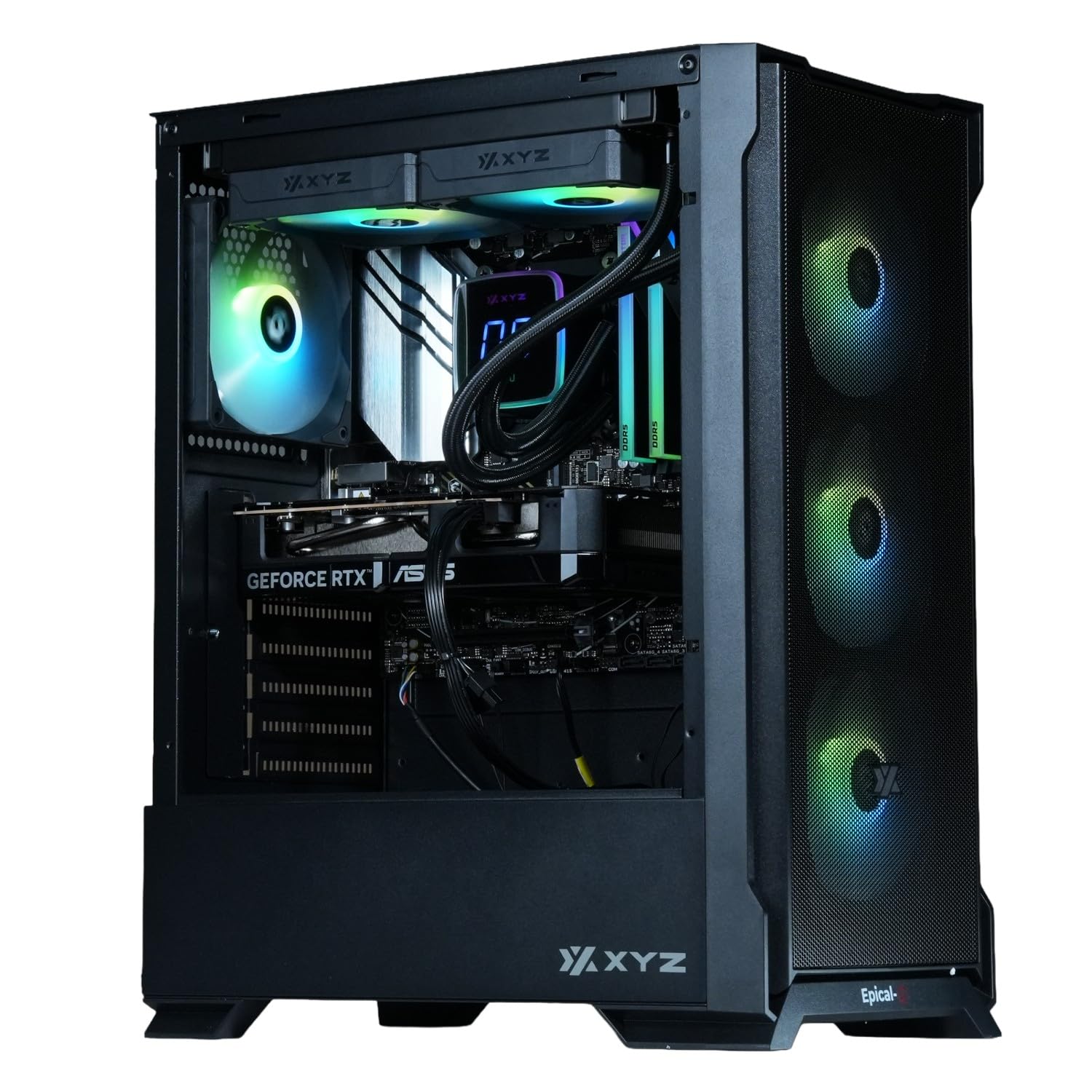Epical-Q PC Gaming Nerax Intel Core i7 12700F, 32GB, 1TB SSD NVME, RTX 5070 + Windows 11 Pro