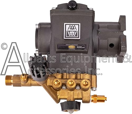 Miniatura 2 de 4300059 Simpson AAA Kit de bomba de repuesto de émbolo triplex horizontal, 2.5 GPM  3700 PSI máximo con eje hueco de 34 pulgadas