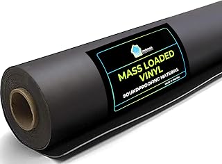 Trademark Soundproofing 1lb Mass Loaded Vinyl MLV - 27 STC Sound Barrier for Walls & Floors, 4x25 ft Covers 100 sq ft, Made in USA
