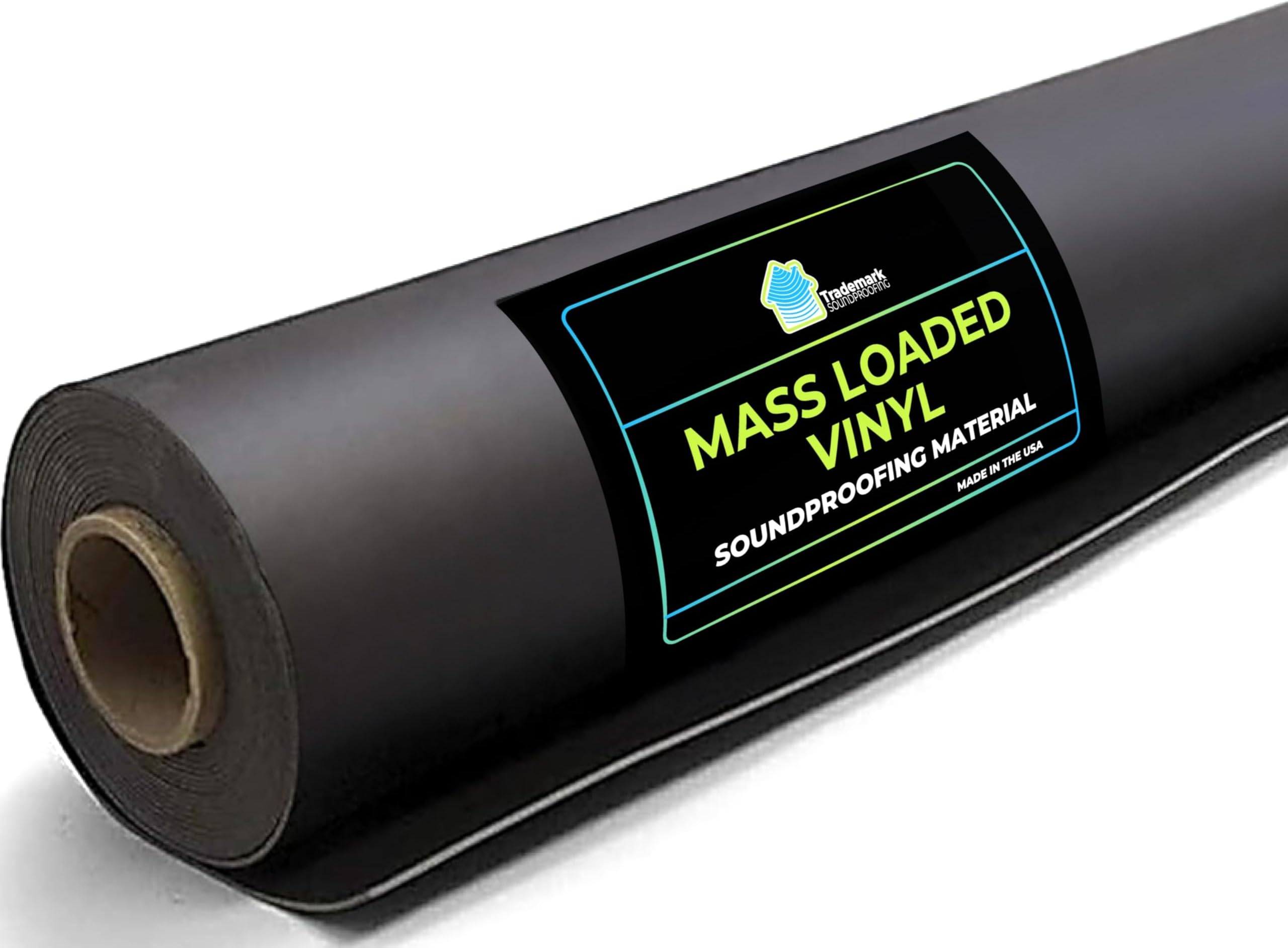 Trademark Soundproofing Mass Loaded Vinyl 1lb - MLV Soundproofing for Wall Sound Barrier - Sound Insulation - Made in USA - 4' x 25' Covers 100 sf - Made in USA