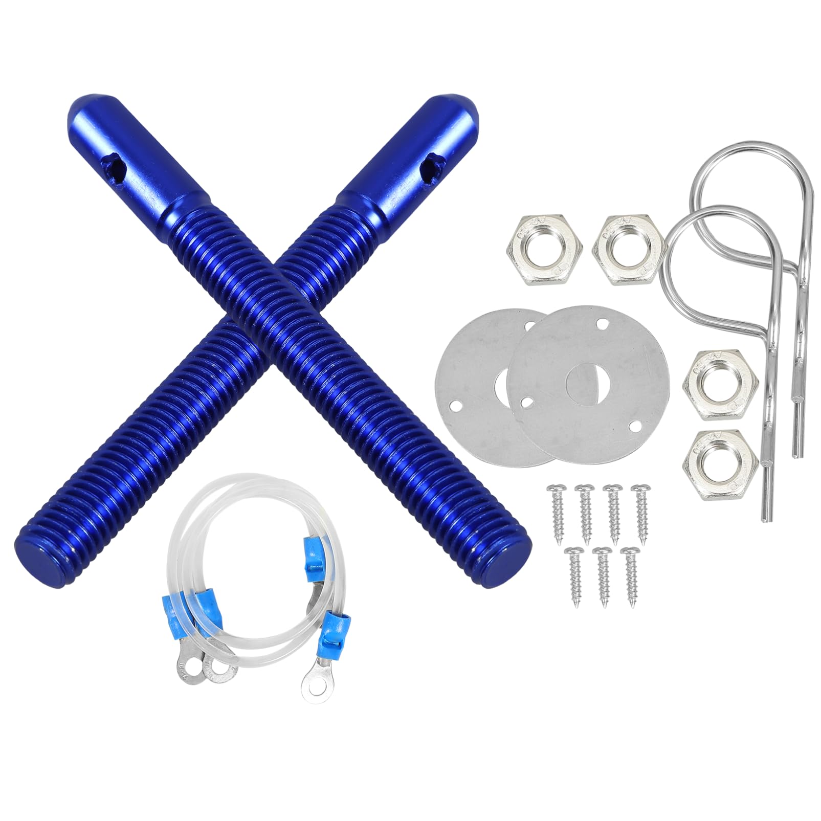 Pestillos para capó con clips de bloqueo a color para asegurar tu parachoques 8