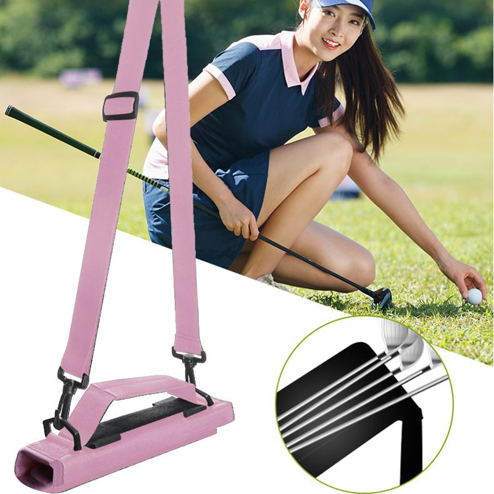 Bolsas De Golf Para Hombres | Bolsa De Transporte Mujer Para Equipos De Golf - Portátil Organizador Con Correa Hombro Ajustable Para Golfistas Hombres Mujeres