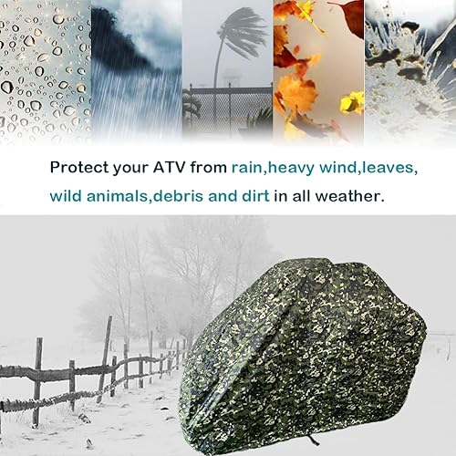 Miniatura 6 de Coleman KT196 Go Kart - Funda de almacenamiento para niños de 2 plazas, protección para todo tipo de clima, resistente 420D, impermeable, resistente