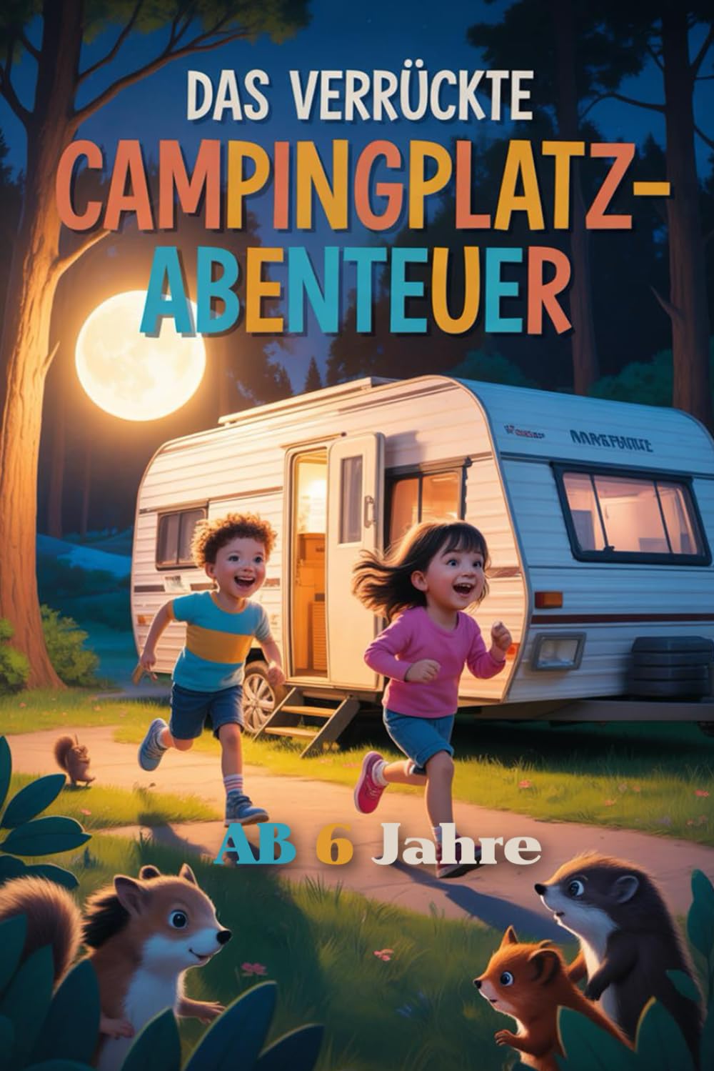Das verrückte Campingplatz-Abenteuer: Lustige und leicht gruselige Campinggeschichten für Kinder ab 6 Jahren – voller Chaos, Spaß und aufregender Ferien-Abenteuer auf dem Campingplatz