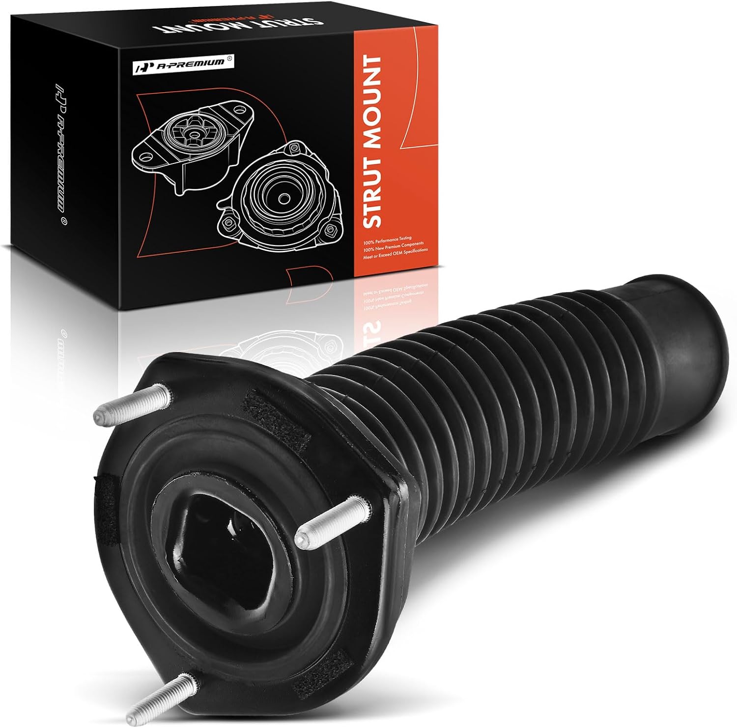 A-Premium Rear Suspension Strut Mount Compatible with Toyota Camry 1997-2006 Highlander 2001-2003 Solara 1999-2006 Avalon 1997-2005 & Lexus RX300 1999-2003 ES300 1997-2003 ES330 2004-2006