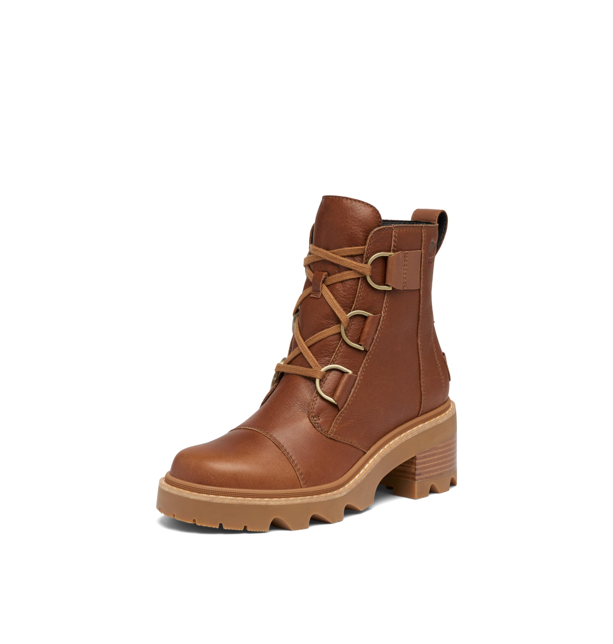 SOREL Women's Joan Now Lace Boot 8.5 Velvet Tan/Black