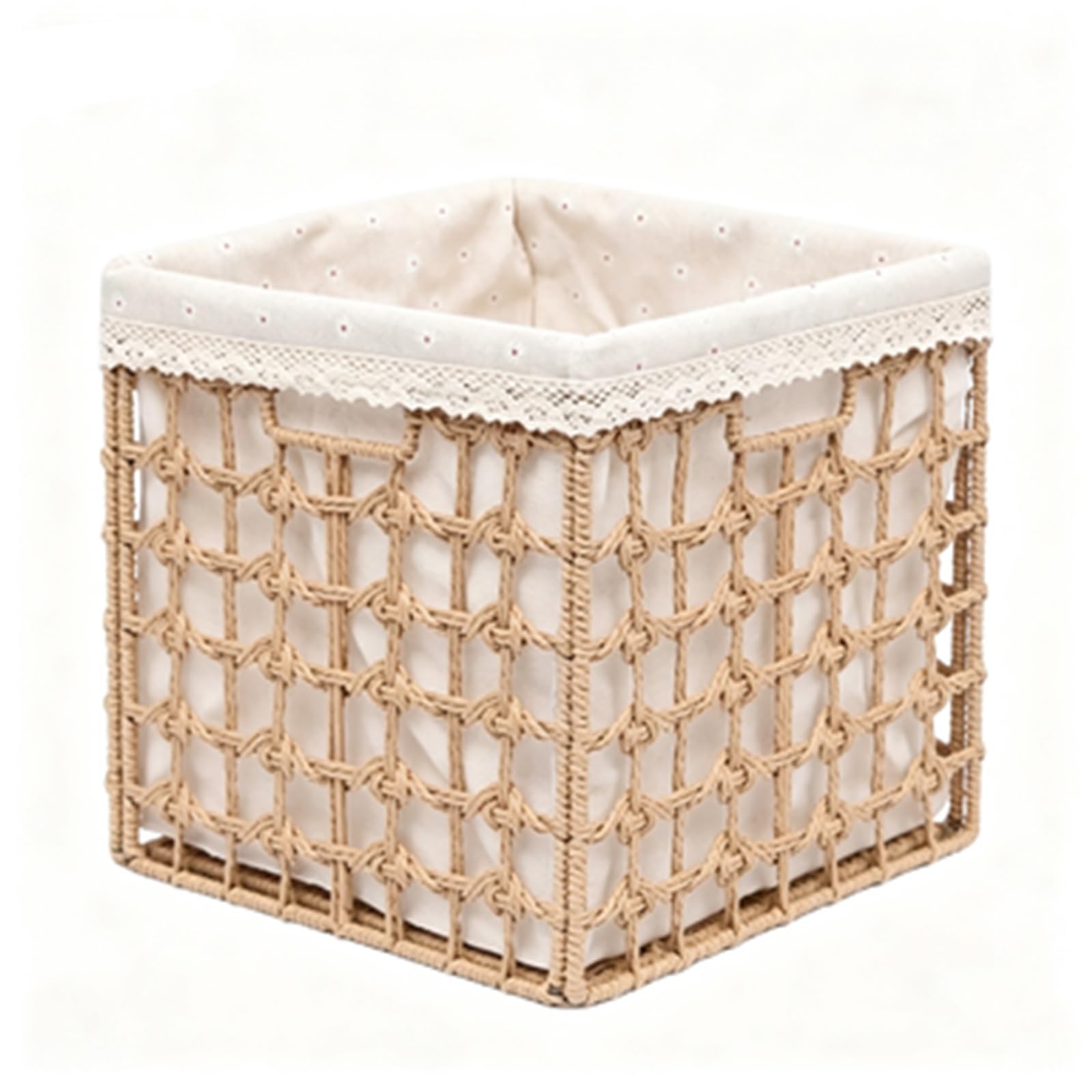 JRSIUNH Collapsible Storage Basket, Cube Storage Basket