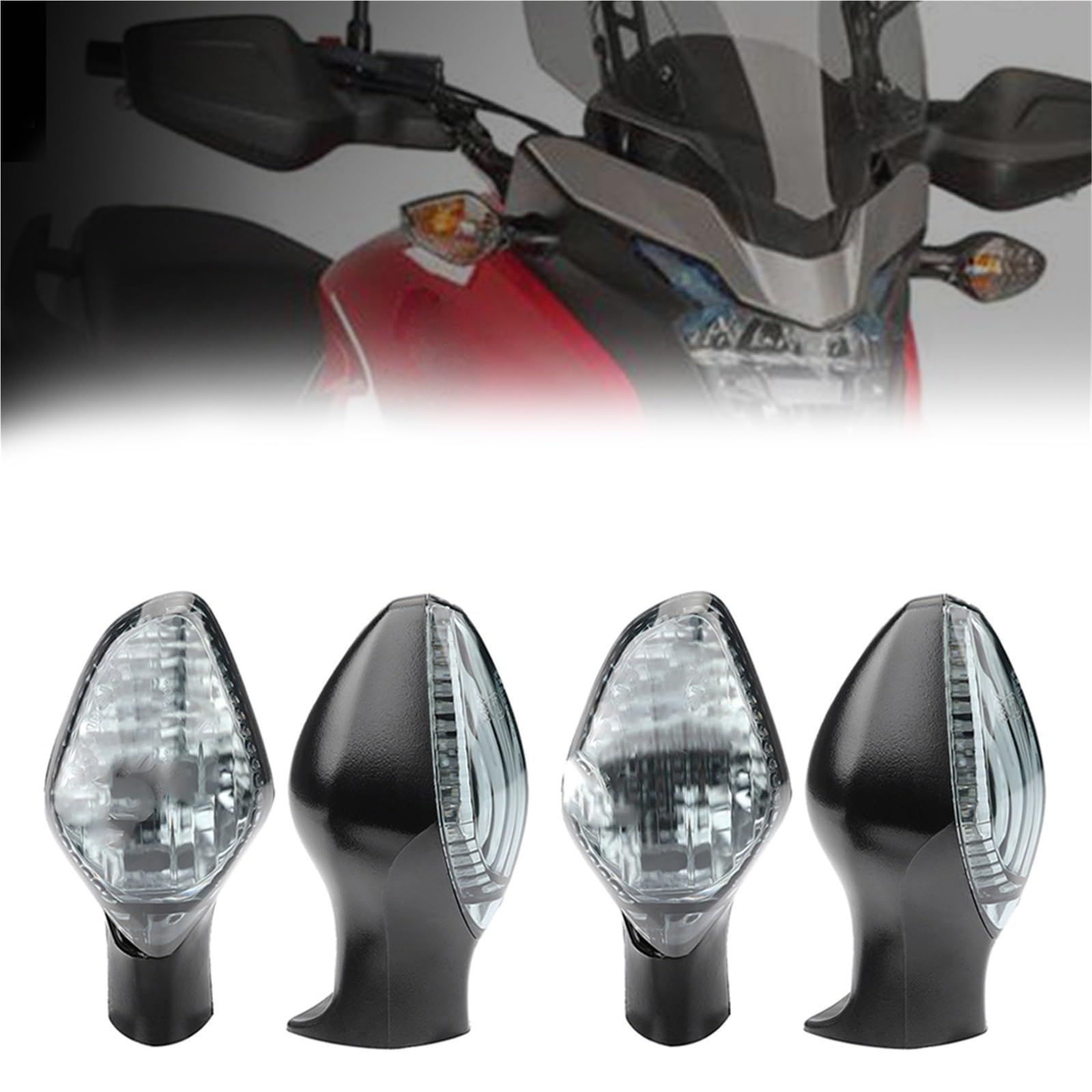 Cache-lentille de clignotant de moto pour CBR500R CBR400R CBR650F 2013-2018