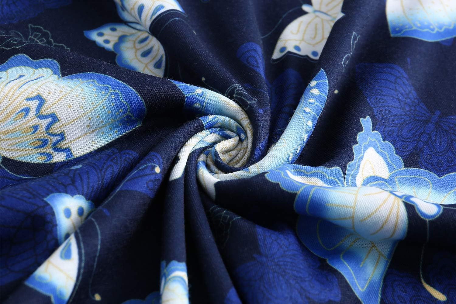 Women's Elegant Criss-Cross V Neck Vintage Short Sleeve Work Casual Fit and Flare Tea Dress with Pockets 980 - Image 2