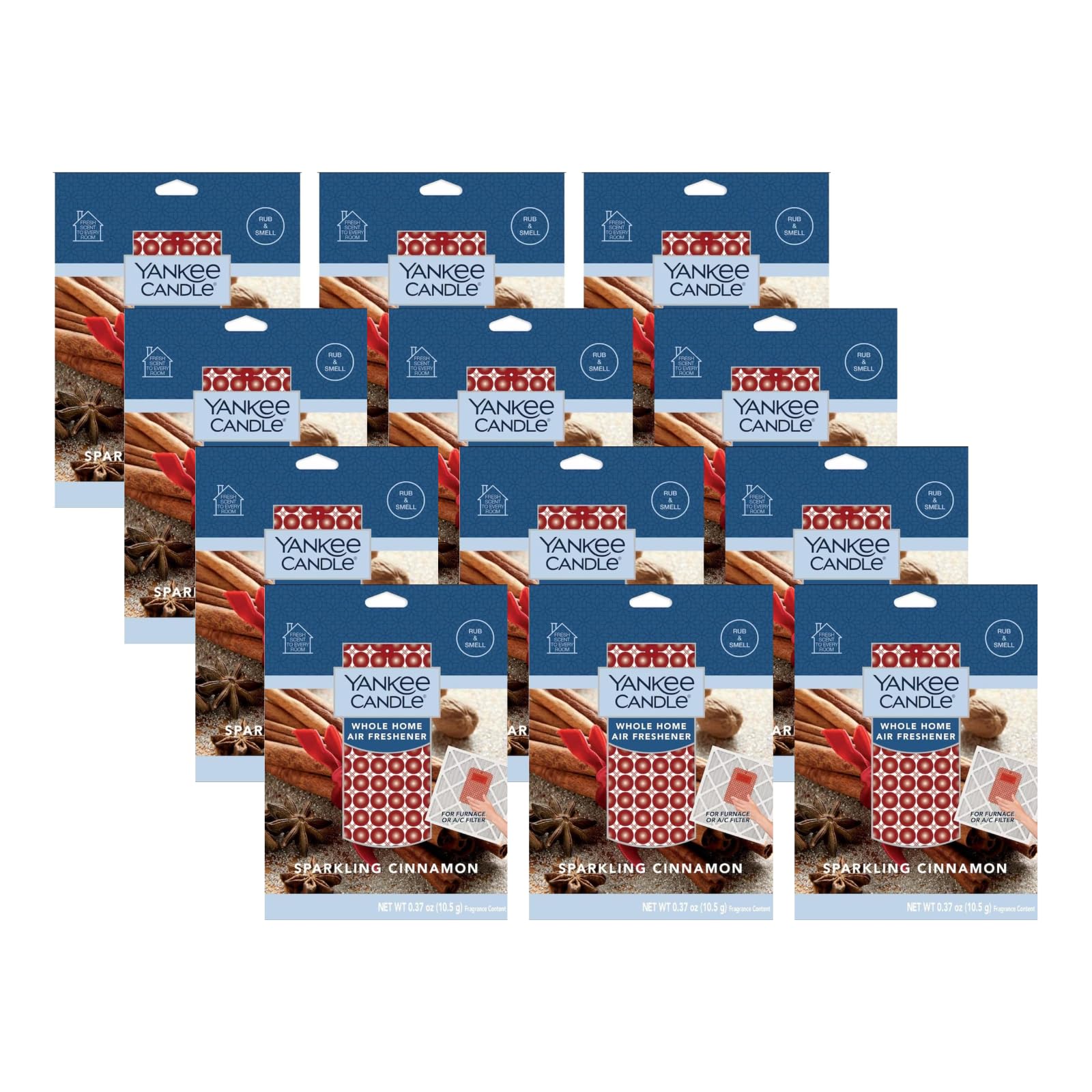 Yankee Candle Yankee Candle Sparkling Cinnamon (Pack of 12)