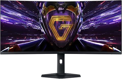 شاشة Xiaomi المنحنية G34WQi مقاس 34 بوصة بدقة 3440×1440 وزمن استجابة 1ms